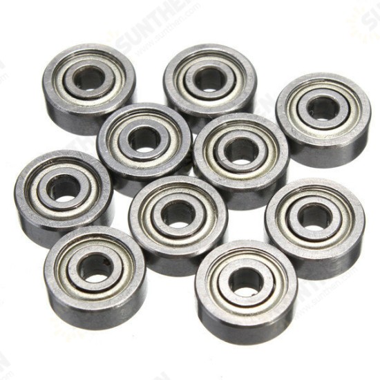 10pcs 623ZZ 3x10x4mm Ball Bearings Shielded Radial Ball Bearing