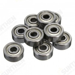 10pcs 623ZZ 3x10x4mm Ball Bearings Shielded Radial Ball Bearing 10pcs 623ZZ 3x10x4mm Ball Bearings Shielded Radial Ball Bearing