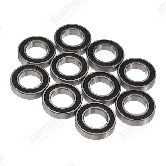 10pcs 6903-2RS Bearing 17x30x7mm Ball Bearings Black Ball Bearing