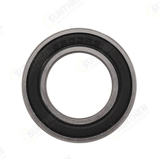 10pcs 6903-2RS Bearing 17x30x7mm Ball Bearings Black Ball Bearing