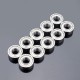 10pcs 6x13x5mm Steel Sealed Shielded Deep Groove Ball Bearings 686zz