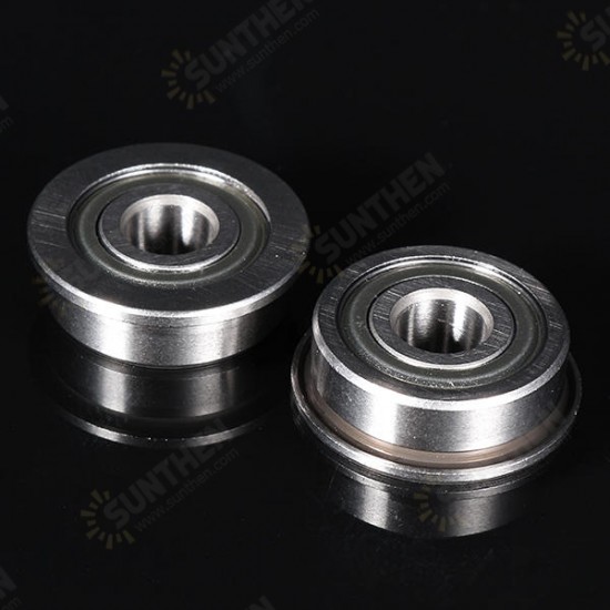 10pcs F605ZZ 5x14x5mm Flange Ball Bearings Flange Size 16x1mm Ball Bearing