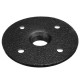 1/2 Inch Industrial Pipe Bracket 160/260mm Heavy Iron Shelf Support with Flange Pipes Fittings