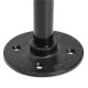 1/2 Inch Industrial Pipe Bracket 160/260mm Heavy Iron Shelf Support with Flange Pipes Fittings