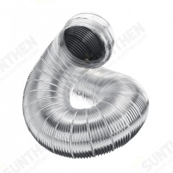 125mm/4.9inch Flexible Aluminium Vent Hose Air Ventilation Accessory