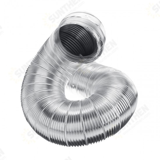 125mm/4.9inch Flexible Aluminium Vent Hose Air Ventilation Accessory