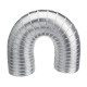 125mm/4.9inch Flexible Aluminium Vent Hose Air Ventilation Accessory