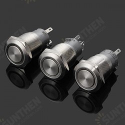 12V 19mm Momentary Push Button Switch Waterproof Switch 12V 19mm Momentary Push Button Switch Waterproof Switch