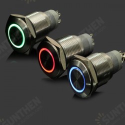 12V 19mm Momentary Push Button Switch Waterproof Switch 12V 19mm Momentary Push Button Switch Waterproof Switch