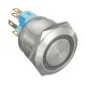 12V 6 Pin 22mm Led Light Metal Push Button Momentary Switch Waterproof Switch