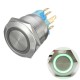 12V 6 Pin 22mm Led Light Metal Push Button Momentary Switch Waterproof Switch