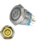 12V 6 Pin 22mm Push Button Momentary Switch with Led Light