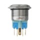 12V 6 Pin 22mm Push Button Momentary Switch with Led Light