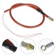 12V Fuel Filter with 2pcs Petrol Pipe Hose Fuel Lines Replacement Fuel Tank
