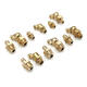 130pcs Assorted Box Grease Nipples Fitting Tools Kit Metric and Imperial BSP UNF M6 M8 M10 45/90/180 Degree