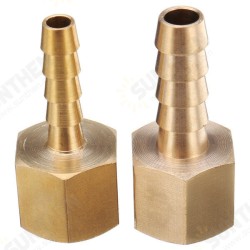 1/4 Inch BSP Female Hose Tails 10 Bar to 6mm/8mm Tube For Pressure Gauges Hoses Brass 1/4 Inch BSP Female Hose Tails 10 Bar to 6mm/8mm Tube For Pressure Gauges Hoses Brass