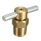 1/4 Inch NPT Brass Drain Valve for Air Compressor Tank Replacement Part