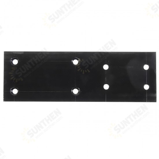 150*50*6mm Motor Slide Connection Plate Electric Linear Sliding Table XY Axis Pinboard Board