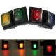 16A 12V Rocker Switch 3 Position 6 Pin Waterproof Car Rocker Switch With Lamp Light