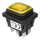 16A 12V Rocker Switch 3 Position 6 Pin Waterproof Car Rocker Switch With Lamp Light