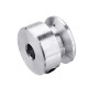 16mm Single Groove Pulley 4/5/6/8mm Fixed Bore Pulley Wheel for Motor Shaft 6mm Belt