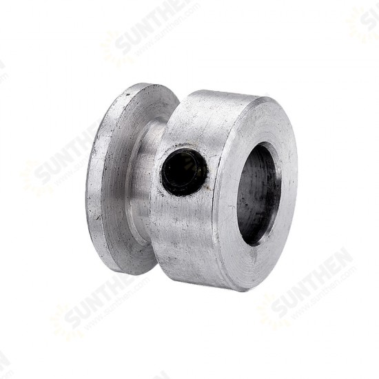 16mm Single Groove Pulley 4/5/6/8mm Fixed Bore Pulley Wheel for Motor Shaft 6mm Belt