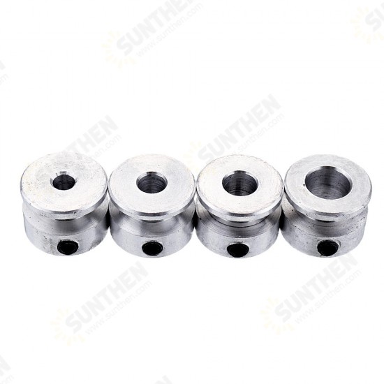 16mm Single Groove Pulley 4/5/6/8mm Fixed Bore Pulley Wheel for Motor Shaft 6mm Belt