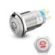 19mm 5 Pin 12V LED Push Latching Button On Off Light Switch