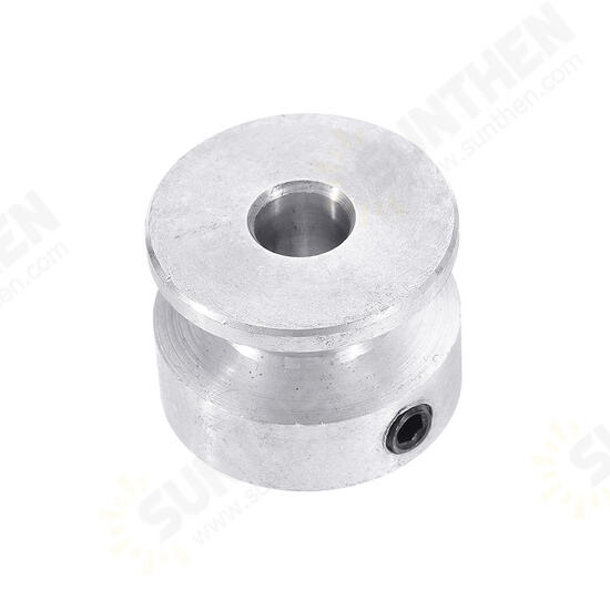 20MM Single Groove Pulley 4/5/6/8/10MM Fixed Bore Pulley Wheel for Motor Shaft 6MM Belt