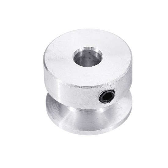 20MM Single Groove Pulley 4/5/6/8/10MM Fixed Bore Pulley Wheel for Motor Shaft 6MM Belt