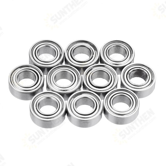 20Pcs 5x10x4mm Metal Sealed Shielded Deep Groove Ball Bearing MR105ZZ