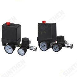 220V/380V Air Compressor Pressure Switch Control Valve Regulator Gauges with Quick Connector 220V/380V Air Compressor Pressure Switch Control Valve Regulator Gauges with Quick Connector