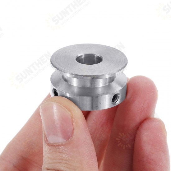 30MM Single Groove Pulley 4-16MM Fixed Bore Pulley Wheel for Motor Shaft 6MM Belt