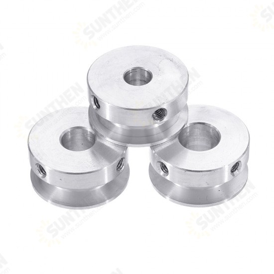 30MM Single Groove Pulley 4-16MM Fixed Bore Pulley Wheel for Motor Shaft 6MM Belt