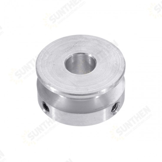 30MM Single Groove Pulley 4-16MM Fixed Bore Pulley Wheel for Motor Shaft 6MM Belt