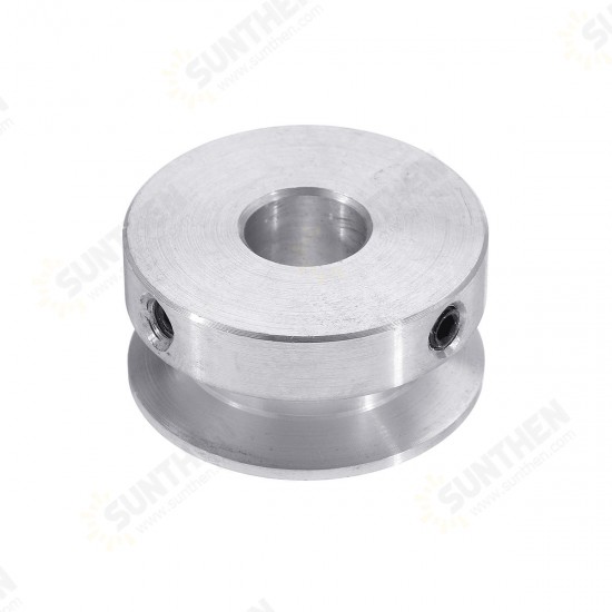 30MM Single Groove Pulley 4-16MM Fixed Bore Pulley Wheel for Motor Shaft 6MM Belt