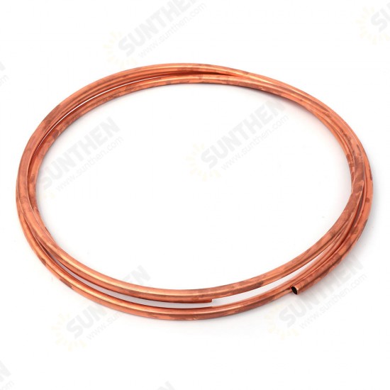 3/8 Inch 1/2/3/4/4/7/10/15/20m R410A Air Conditioning Soft Copper Pipe Brass Tube Coil