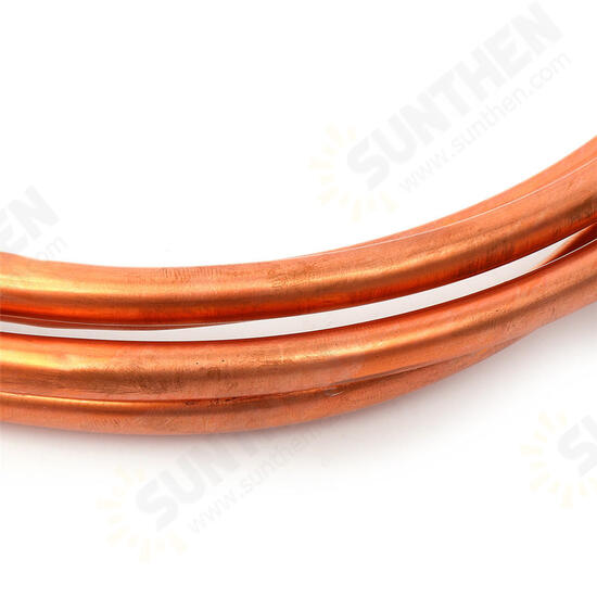 3/8 Inch 1/2/3/4/4/7/10/15/20m R410A Air Conditioning Soft Copper Pipe Brass Tube Coil