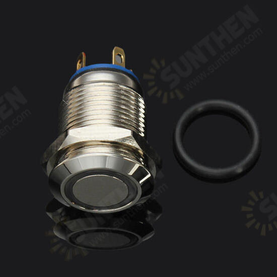 3V 12mm Momentary Push Button Switch LED Switch Waterproof Switch