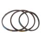 400/420/445/470/500mm O-type Belt V Groove Pulley Belt Timing Belt for Timing Pulley