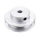 40MM Single Groove Pulley 4-12MM Fixed Bore Pulley Wheel for Motor Shaft 6MM Belt