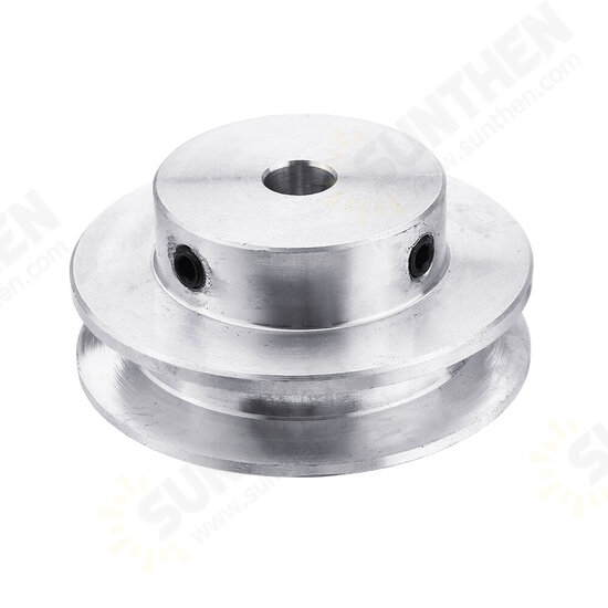 40MM Single Groove Pulley 4-12MM Fixed Bore Pulley Wheel for Motor Shaft 6MM Belt