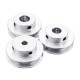 40MM Single Groove Pulley 4-12MM Fixed Bore Pulley Wheel for Motor Shaft 6MM Belt