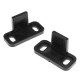 45x20x23mm Plastic Floor Guide Clip for Barn Door with Screw