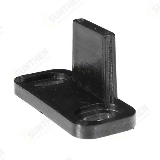 45x20x23mm Plastic Floor Guide Clip for Barn Door with Screw