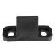 45x20x23mm Plastic Floor Guide Clip for Barn Door with Screw