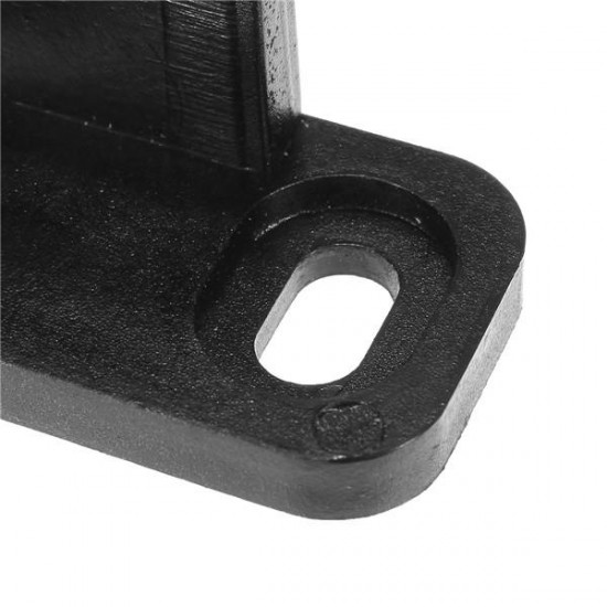 45x20x23mm Plastic Floor Guide Clip for Barn Door with Screw