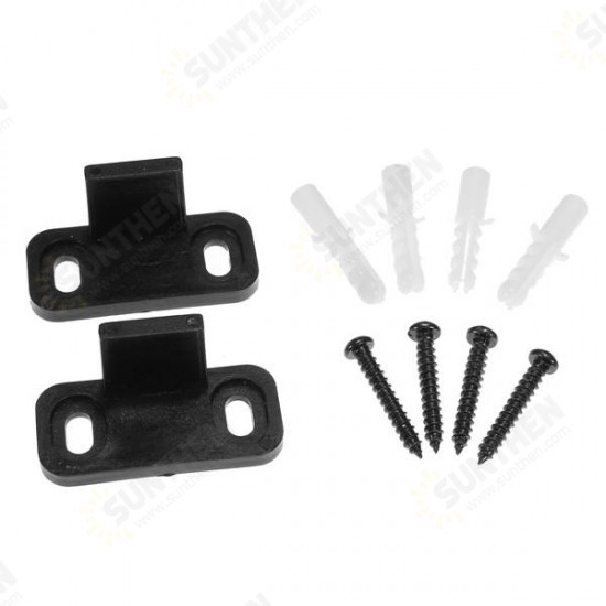 45x20x23mm Plastic Floor Guide Clip for Barn Door with Screw