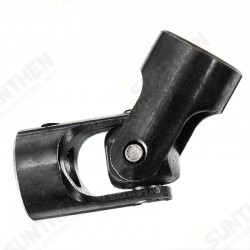 4mm to 4mm Black Joint Coupling Iron Small Cross Universal Joint Coupling 4mm to 4mm Black Joint Coupling Iron Small Cross Universal Joint Coupling