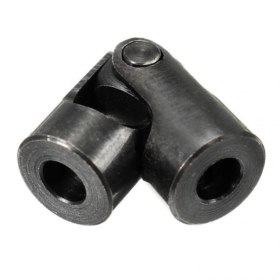 4mm to 4mm Black Joint Coupling Iron Small Cross Universal Joint Coupling